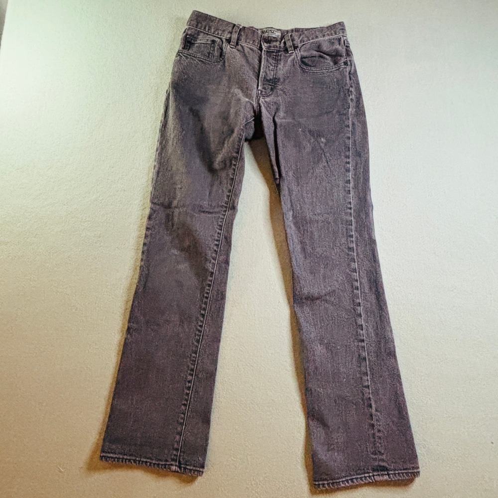 WeSC Mens 31 Slim 5-Pocket Jeans Black Rinse Stretch Denim 9401073368 Skater VTG